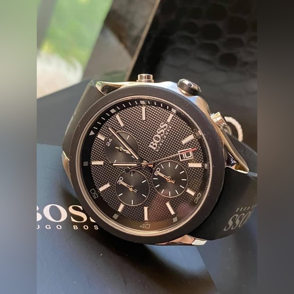 HB1513716 - Hugo Boss Men’s Velocity Black Watch - Picture 7 of 12
